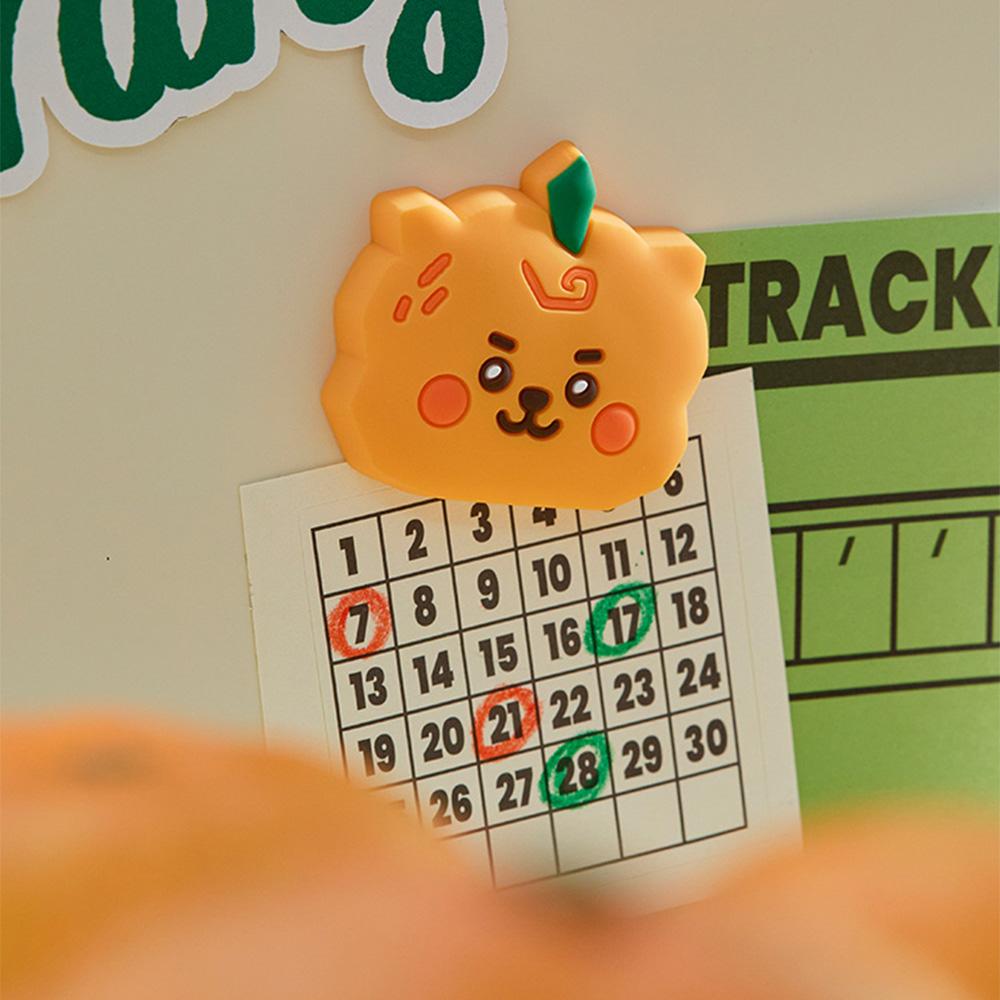 BT21 RJ Baby Orange Party Silikonmagnet