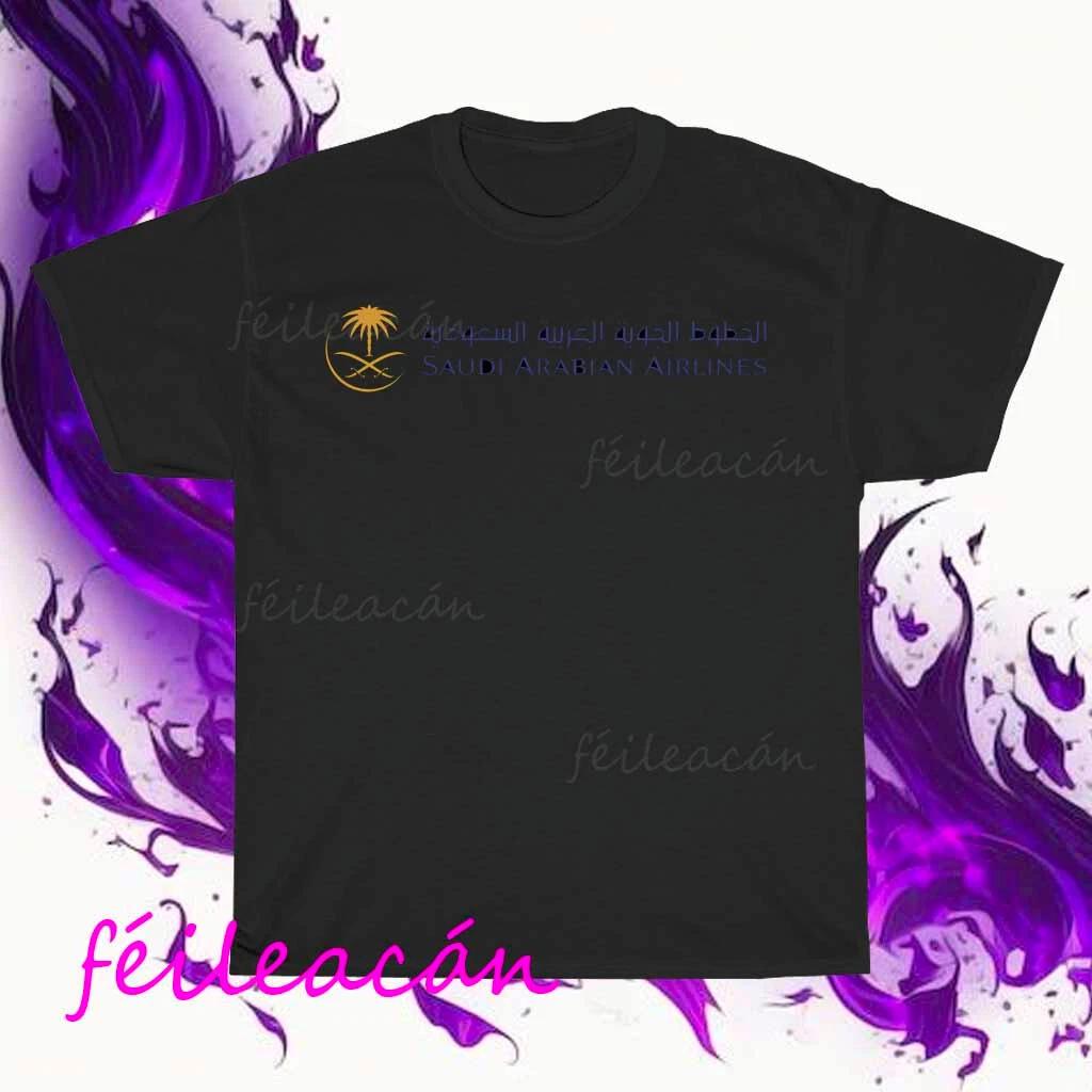 

Brand New Saudi Arabian Airlines logo American T-Shirt Funny Size S to 5XL 2XL