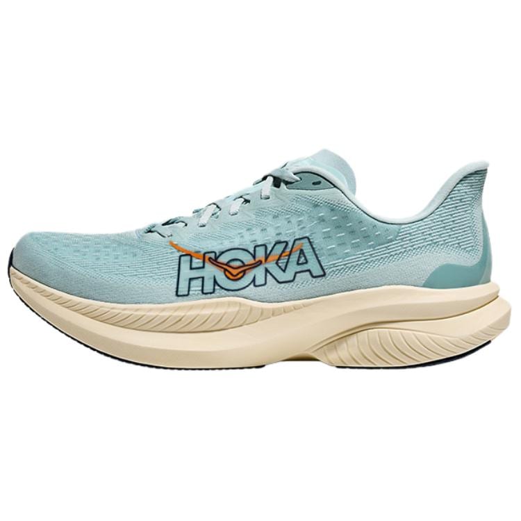 HOKA ONE ONE MACH 6 Breathable Support Running Shoes Men's Blue 1147790-CLRSS