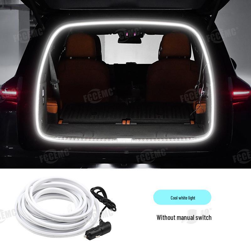 

Универсальная магнитная светодиодная лента для багажника автомобиля - лампа для задней части кузова с автоматической индукцией, не требует проводки