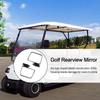 2pcs Universal Golf Car Side Mirror Rear View Mirror Golf Cart Mirrors for EzGo Club Car Yamaha Moveland RHOX Style Accessories