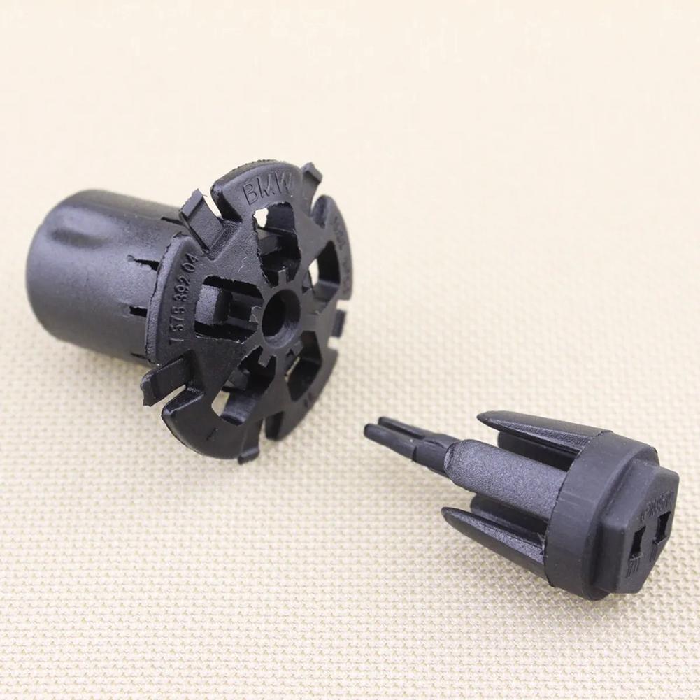 1 Set Car Cooling Radiator Support Clip For BMW 17117595701 Plastic Efficient Cooling Radiator Support Clip Auto Accessories