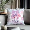 Hot Bbonbonribboning Cushion Cover Antidustmite Pillowcase Invisible Zipper Silky Short Plush Sofa Cushion Cover