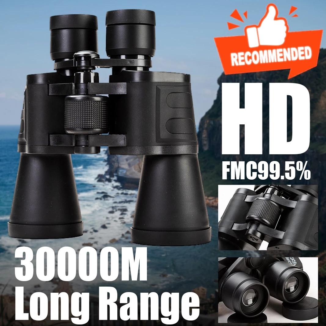

10000M High Clarity Optical Glass HD Потужний військовий бінокль Бінокулярний телескоп для нічного бачення при слабкому освітленні для полювання на природі 20x50