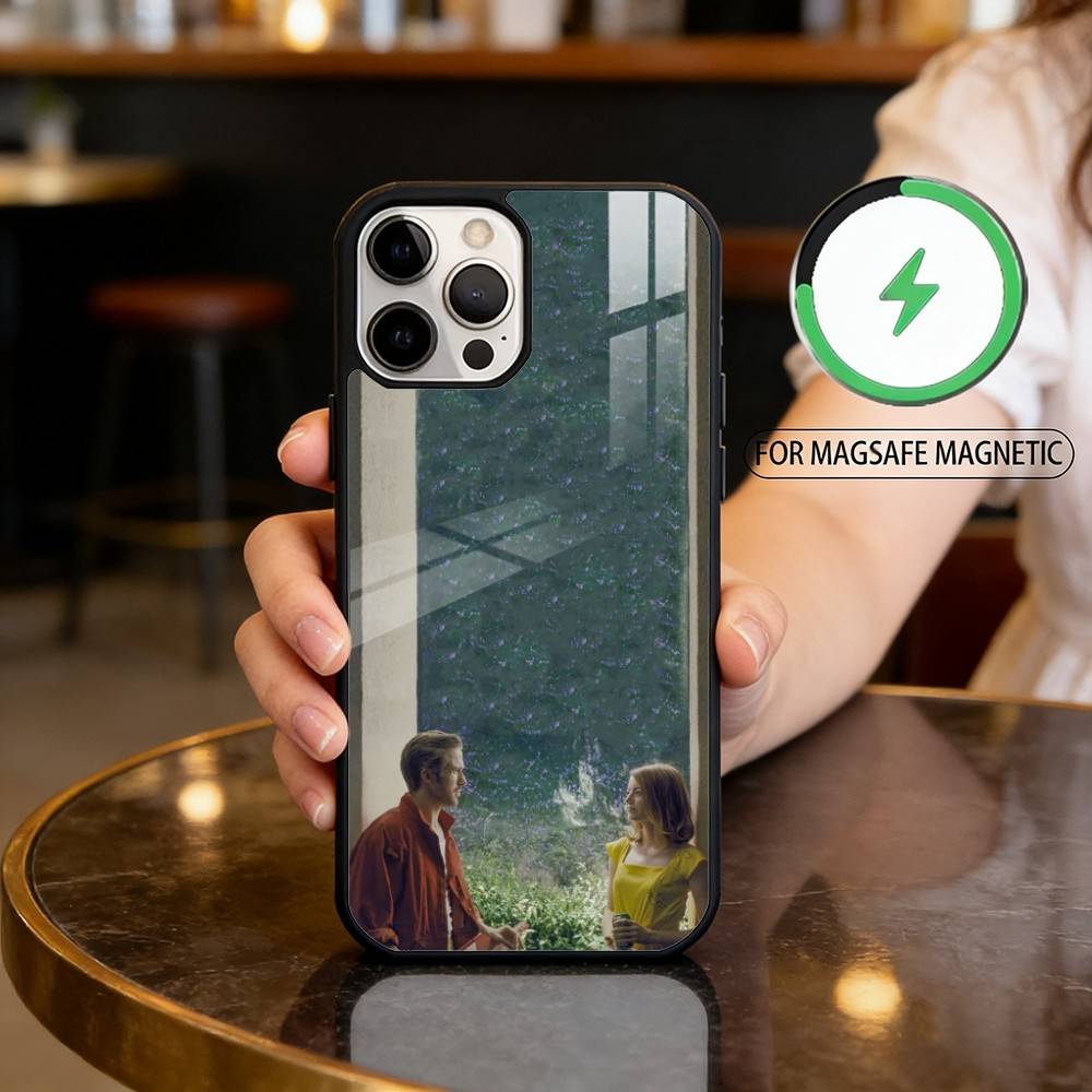 

F-Film La La Land Phone Case For iPhone17,16,15,14,13,12,11 Plus,Pro Max Magnetic For Magsafe Wireless Charging iPhone14Plus