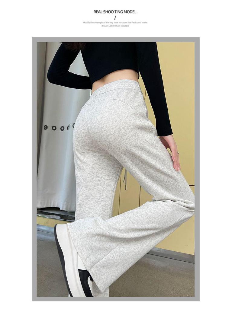 Micro-flare High-Waisted Sports Pants for Kids, Autumn/Winter 2026 Slimming Style