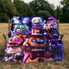 Fnaf Horror Circus Blanket Flannel Throw for Sofa, Indoor, Camping, Living Room, Office, Chair, And Bed Soft Birthday Gift