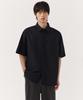 Relaxed Oxford Short Sleeve Shirt [Black]