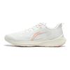 Li-Ning Lightweight Shock Absorbing Non-Slip Low-Top Running Shoes Women Sneakers White Orange ARSU016-2