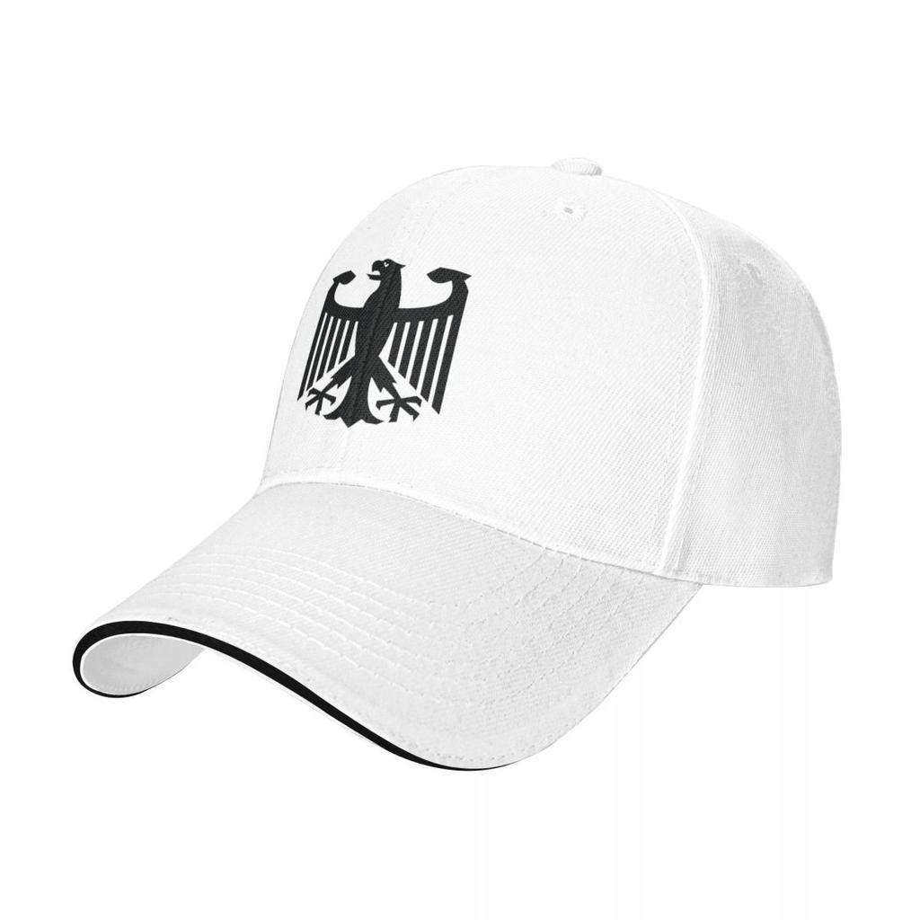 Wappen von Deutschland Baseballkappen Snapback Baseballmützen Atmungsaktiv Lässig Kappe Outdoor Unisex
