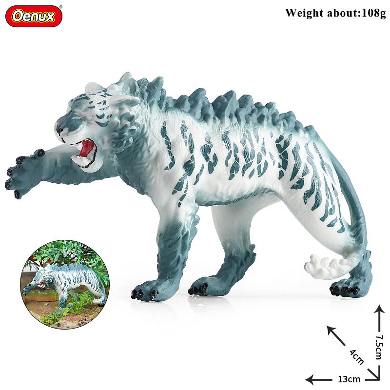 Oenux Mythical Dinosaur Dragon Tiger Golem Lion Snowmen Cattle Model Action Figures Artistical Decoration Collection Kid  Toy