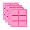 6-Cavity 12-Cavity Square Silicone Mold Baking Soap Making Chocolate Candy Cookie Crafting