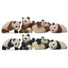 Hand-made Animal Model DIY Landscaping Dolls Creative Panda Figurines  Home Decor