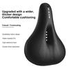 Comfortable Bike Saddle with Dual Shock Absorbers Memory Foam Bicycle Seat Replacement Saddle Suitable for Mountain Road Bikes