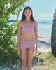 Okipeu Posy Top _ Haze Pink