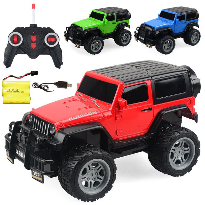 Remote Control Sports Car Children'S Electric Toy Car Charging Car Off-Road Jeep Four-Way Model