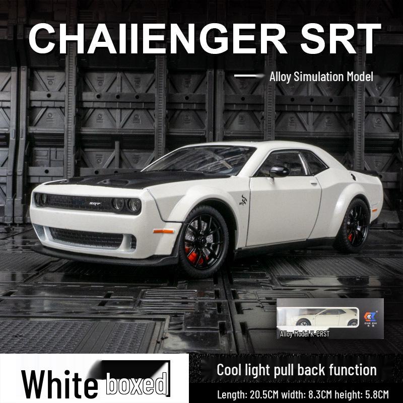 

Zhi CZ24872 Модель американского маслкара Hellcat из сплава со звуком и светом, с инерционным механизмом