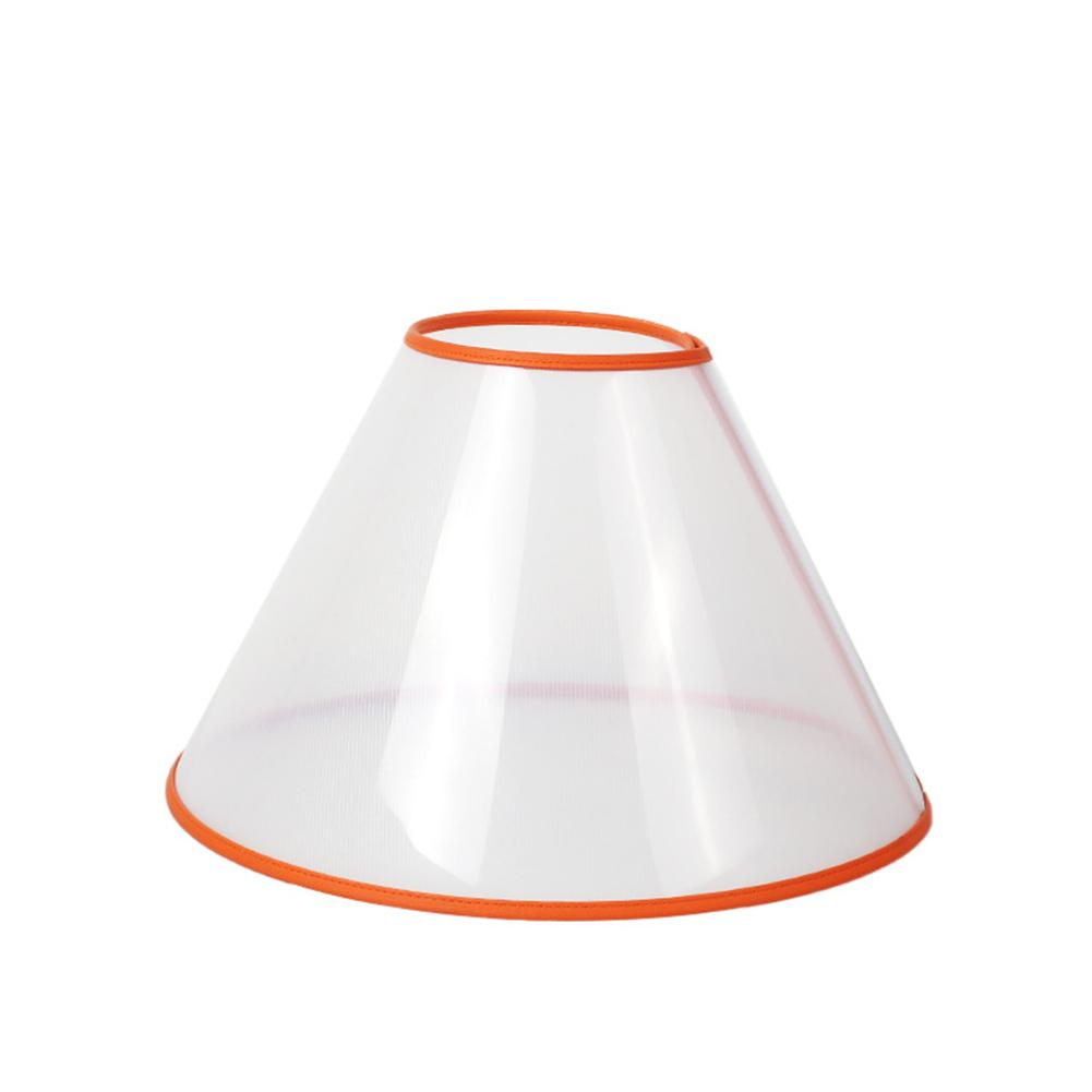 Cat Cone Collar Soft Comfortable Cat Recovery Collar Adjustable Anti-Bite Lick Wound Transparent Small Dog Cone For All Season