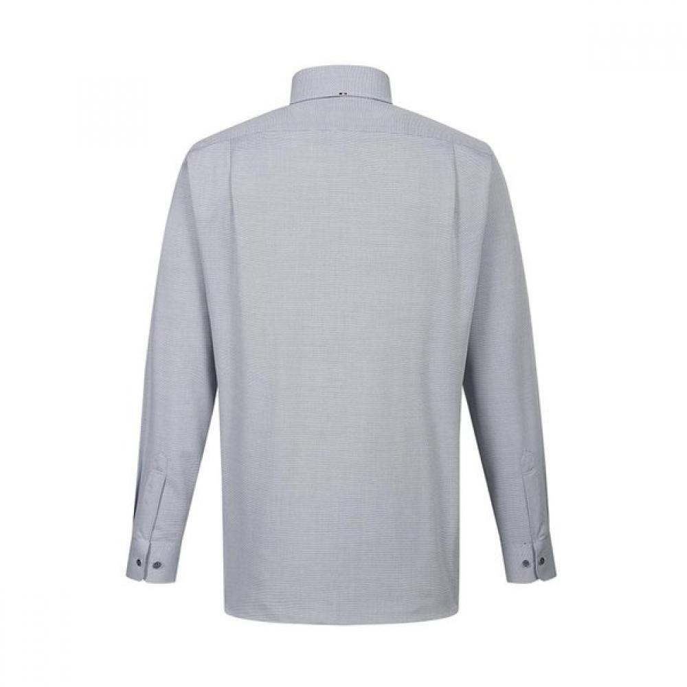 Daks Men S Long Sleeve Micro Pattern Shirt Regular Fit dmp1Shdl123g1