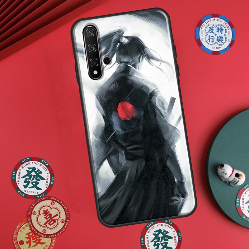 Japanese Bushido Samurai For Huawei P60 Pro P30 P40 Lite Nova 7i 8i 11i 12i 12s 10 9 SE Y90 Y60 Y70 Y72 Y61 Y91 Case