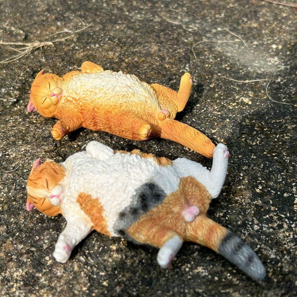 Siamese Ragdoll Persian Cat Simulation Cat Model Lifelike Cat Action Figures  Kids Doll Toy