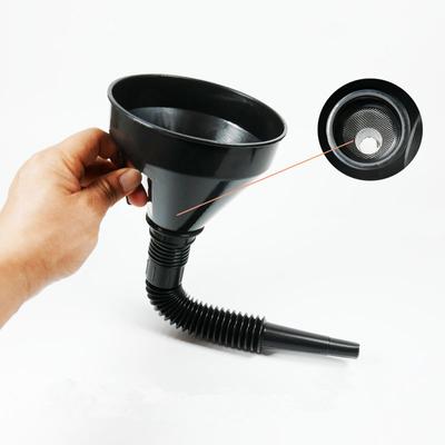 Universal Oiler Filter Funnel Car Truck Motorcycle With Spout Pipe Pour Diesel