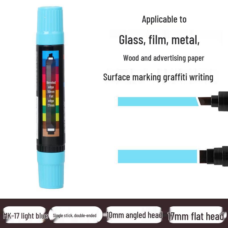 Feiluo Lang POP Double-headed Refillable Marker Pen for Posters and Advertising