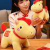 2026 Horse Year Plush Horse Doll Letter Print Horse Stuffed Animal Horse Year Mascot  Children Toys