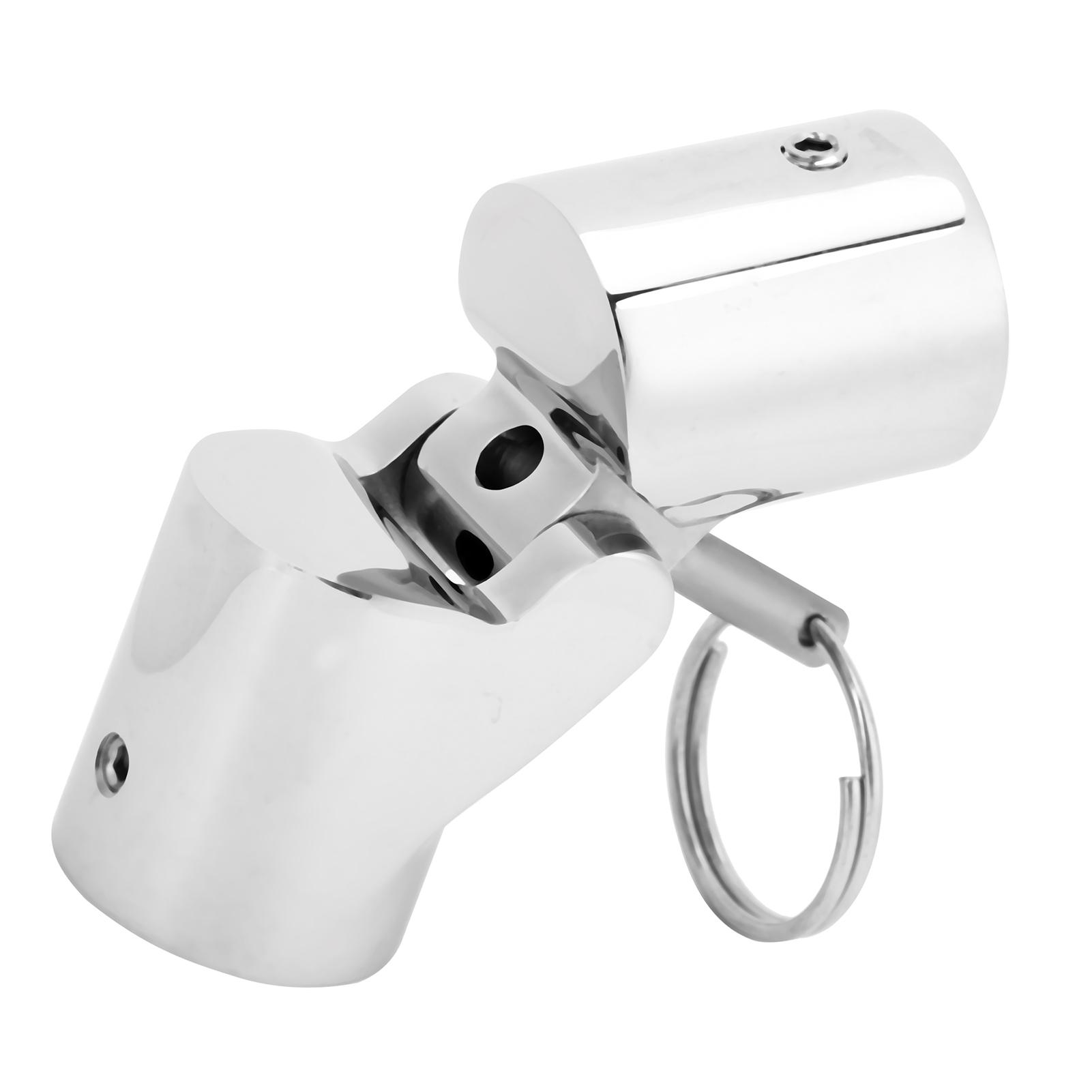 

Marine Boat Pipe Connector Stainless Steel Folding Swivel Coupling Tube Pipe Connector25MM