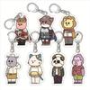 Modern Misinterpretation Acrylic Keychain: Hisakawa Kyusaku, Reio Akihito, Usagi-do Yusei Pendant