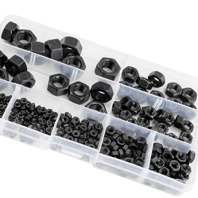 High-Strength 8.8 Grade Hexagonal Nut Set with Box