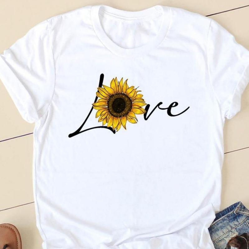 Womens Fashion Womens Short Sleeve Summer Cartoon Fashion Clothing Harajuku Casual Tops Graphic T Shirts  Aesthetic