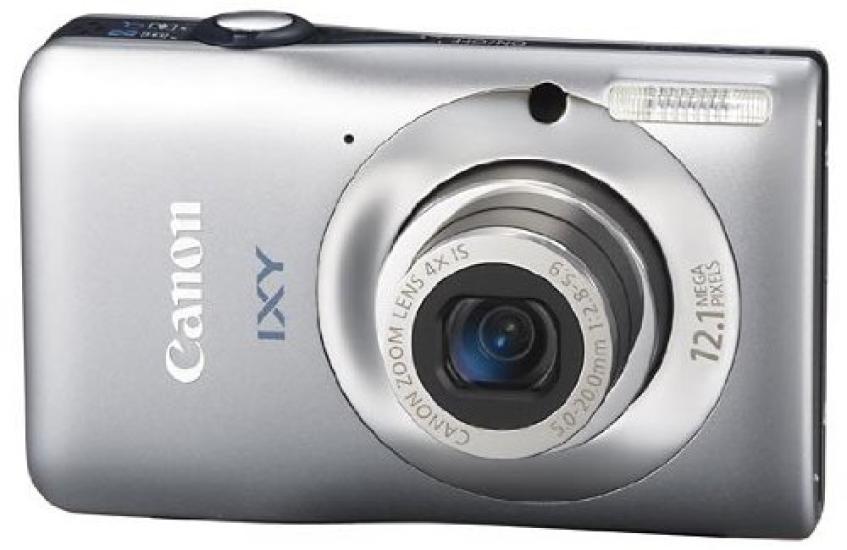 Canon IXY 200F Silver Digital Camera (IXY200F(SL)) (Refurbished)