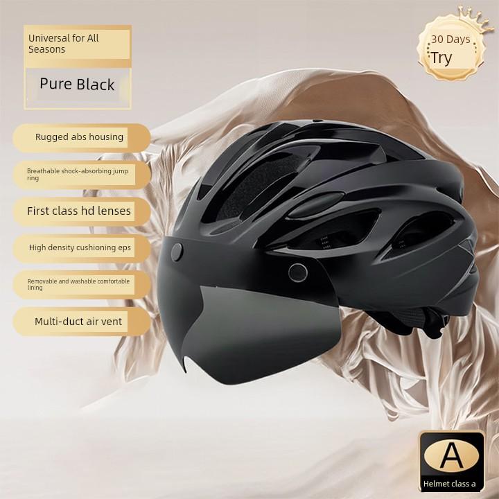 Cycling Helmet for Men and Women, Outdoor Sports Magnetic Goggles, Sun Protection and Insect Protection, Bicycle Safety Helmet 2026 New Model