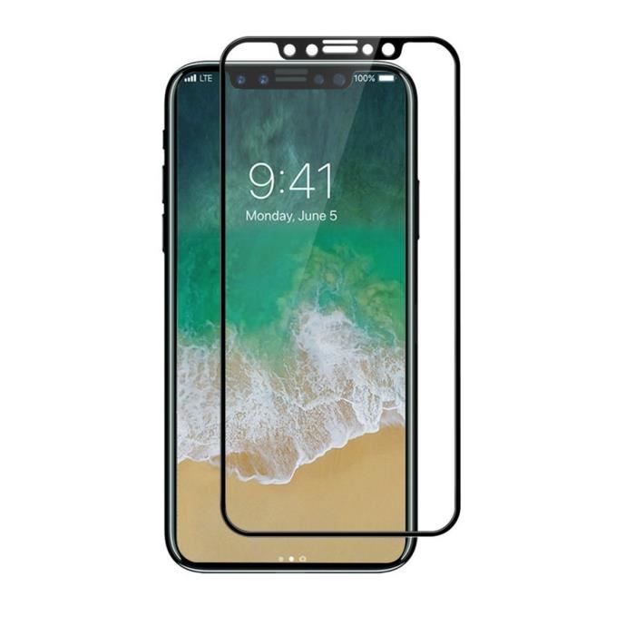 Film de protection d'écran - PHONILLICO - iPhone 11 PRO MAX - Pack de 2 - Verre trempé - Résistant aux rayures