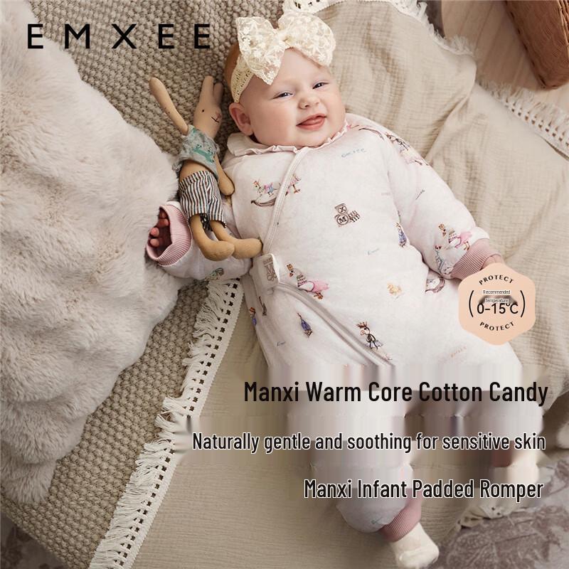 EMXEE Infant Padded Thermal Romper 66