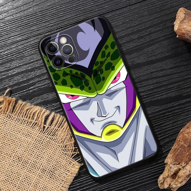 Dragons Balls Cell Anime Funda For Iphone 17 Case For iPhone 16 15 11 12 13 Mini 17 Pro Max 16 Plus 17E 16E Air Case Soft Cover
