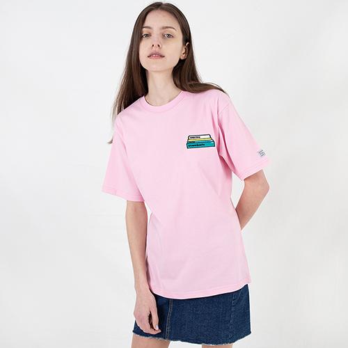 TOIEST Lp Logo Short Sleeve T-Shirt Pink
