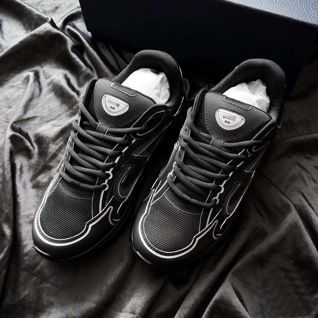 Pantofi Sport Albi Versatili Casual cu Șireturi pentru Creșterea Înălțimii - Unisex, Model B30