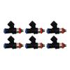 6PC 617906290062 Fuel Injectors 0280158189 For Mercury Mariner Ford 3.0L