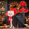 Halloween Vampire Devil Cape Cloak Pet Costume Pet Dog Cloak Hat  Halloween Costume Party Supply