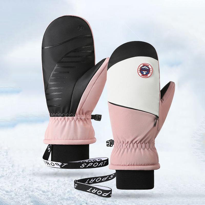 Children's Outdoor Ski Gloves Cycling Gloves Winter Mountaineering Warm Gloves Waterproof