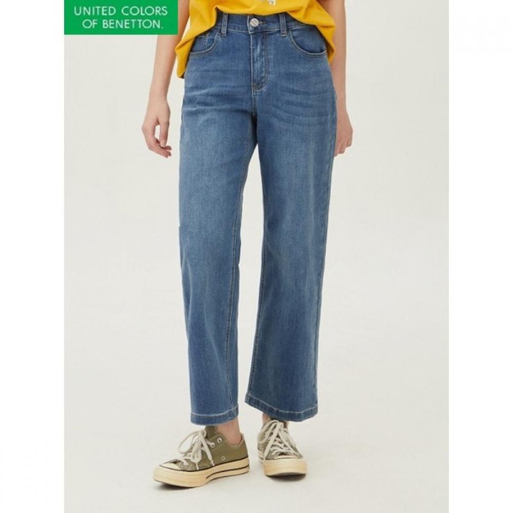 

Benetton Unifying Banding Denim Pants Badpa5441 IN/42