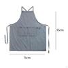 Denim Canvas Apron Kitchen Chef Work for Restaurant Hairdressing Baking