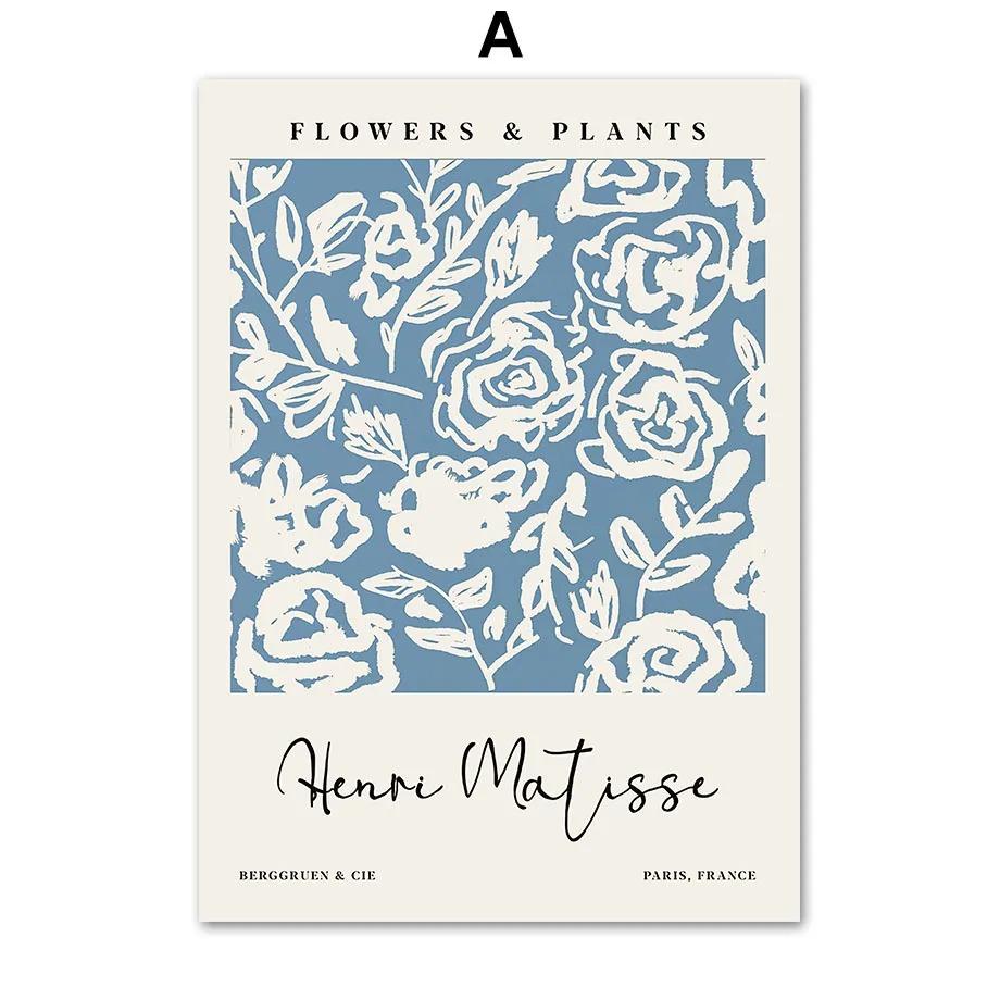 

1 шт. Домашний декор, абстрактные декоративные картины для гостиной, вазы, настенная живопись на холсте, кривые интерьерные картины, синяя спальня, без рамки 21*30cm No Frame