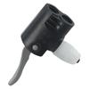 Black Air Nozzle Nozzle Plastic 6MM Bicycle Brand New