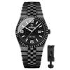 Men's Watch Stainless Steel Calendar 3ATM Waterproof Luminous Analog Display Simple Fashion Quartz Watch Men's Accessory - Birthday Anniversary