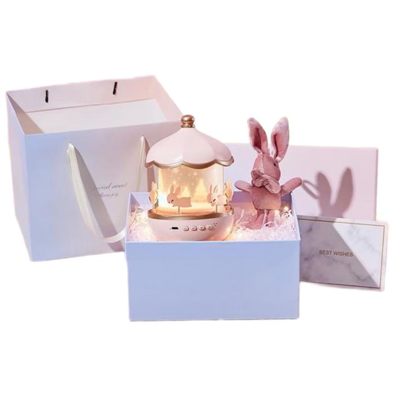 HANDUNYOU Bluetooth Projector and Speaker Gift Set