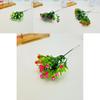 Home Decor Artificial Flower Stick With Plastic Material For Wedding And Photography Scene Decoration