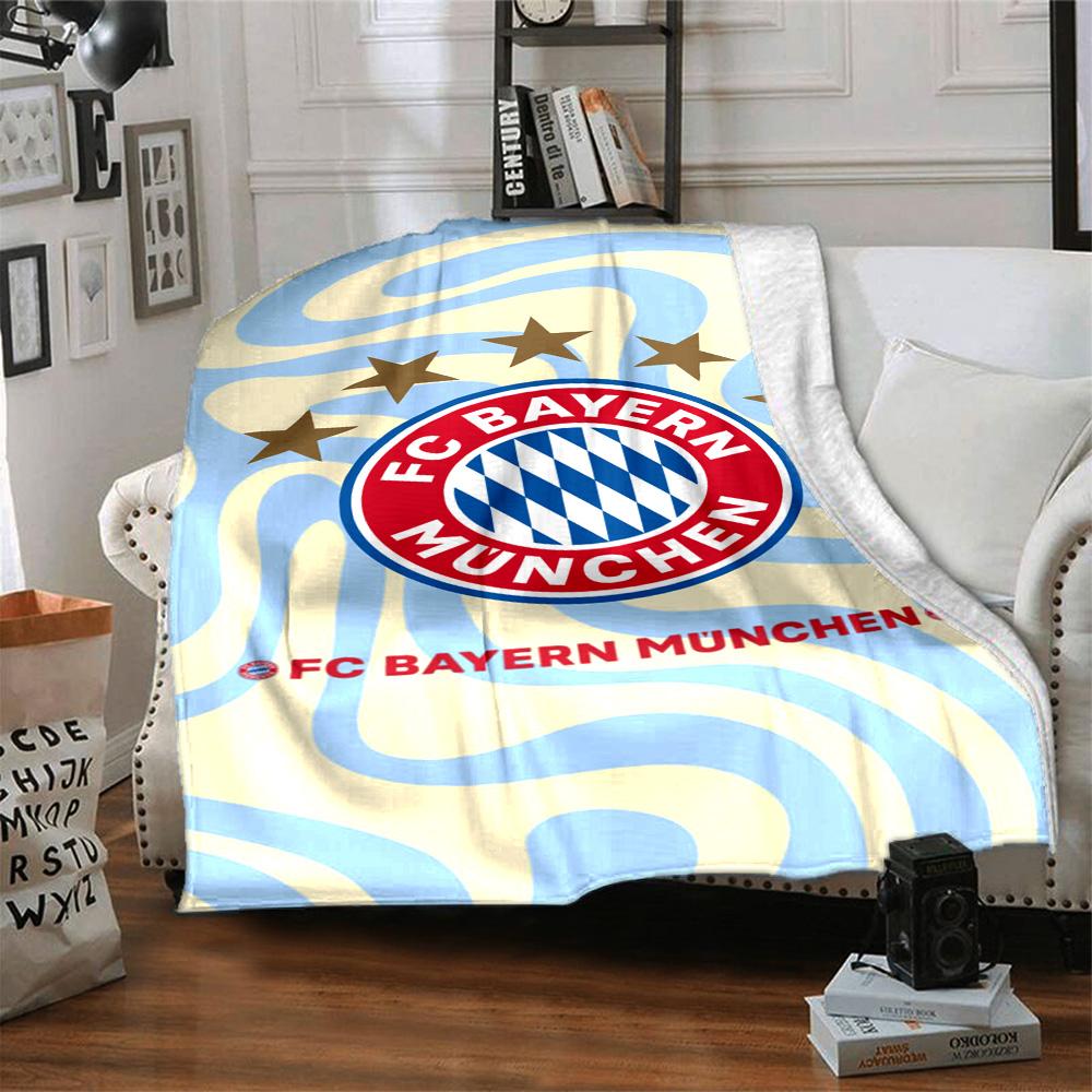 Bayern München Roem Deken Comfortabel Perfect voor Beddengoed Bed Zeezijde Vier Seizoenen Multifunctioneel Moderne Stijl